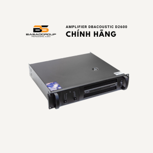 Đẩy 2 kênh DB acoustic D2600