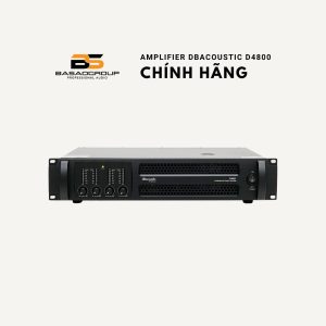 Đẩy 4 kênh DBacoustic D4800
