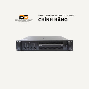 Đẩy 4 Kênh DBacoustic D4100