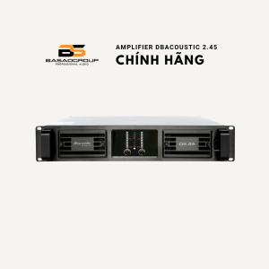Đẩy 2 Kênh DBacoustic D2.45